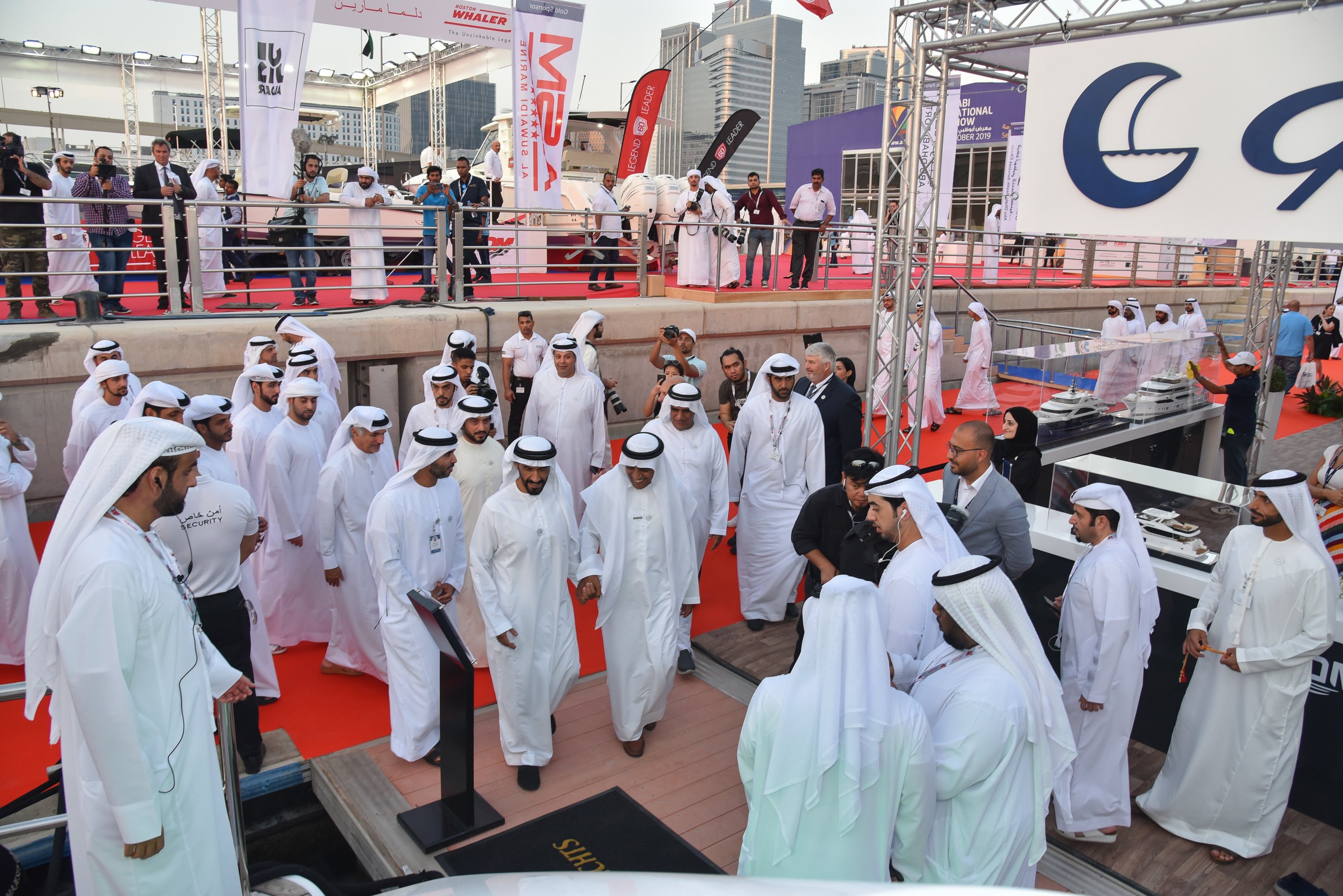 Gulf Craft making waves during the first two days of the Abu Dhabi Boat